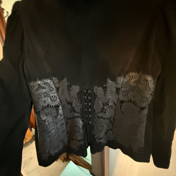 Emanuel Ungaro Paris suede leather cut jacket - Picture 4 of 14